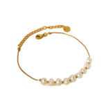 Freshwater Pearl Stainless Steel Bracelet