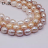 11-12mm Freshwater Pearl Rice Beads for Jewelry Making