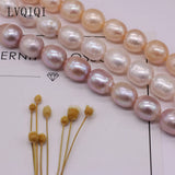 11-12mm Freshwater Pearl Rice Beads for Jewelry Making