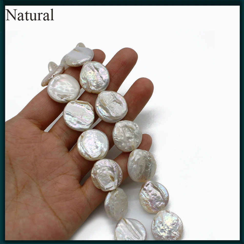 Freshwater Pearl Vintage Button Jewelry Accessories DIY Necklace Bracelet