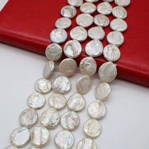 Freshwater Pearl Vintage Button Jewelry 19-20mm