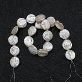 Freshwater Pearl Button Beads for Jewelry Making