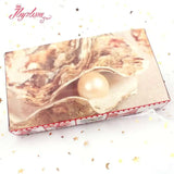 Freshwater Pearl Wish Box Necklace Holder Oyster DIY Jewelry Box