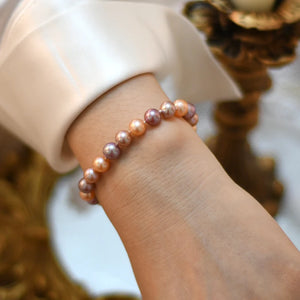 Freshwater Pearl Women's Bracelet 925 Sterling Silver Wedding Gift