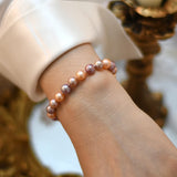Freshwater Pearl Women's Bracelet 925 Sterling Silver Wedding Gift