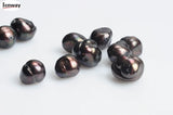 12-15mm Baroque Natural Freshwater Pearl Red Beads 15in DIY Jewelry Making