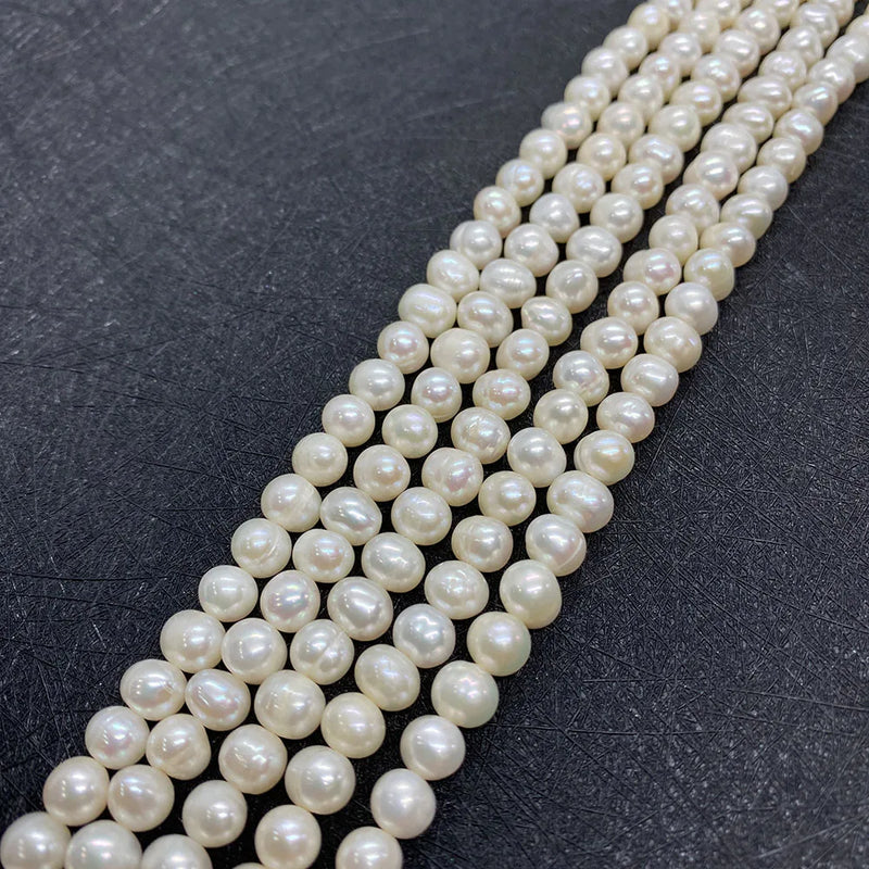 Natural Freshwater Pearls Purple Pink DIY Jewelry Making Accessories