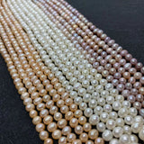 Natural Freshwater Pearls Purple Pink DIY Jewelry Making Accessories