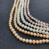 Natural Freshwater Pearls Purple Pink DIY Jewelry Making Accessories