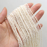 Freshwater Pearls Beaded Round Spacer Beads for Jewelry Making