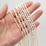 Freshwater Pearls Beaded Irregular Shape Loose Spacer Beads for Jewelry Making