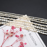 White Freshwater Pearls Beads for Jewelry Making