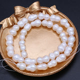 Freshwater Pearls Beaded Spacer Loose Beads for Jewelry Making DIY