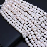 Freshwater Pearls Beaded Spacer Loose Beads for Jewelry Making DIY