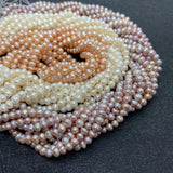 Natural Freshwater Pearls Beads 2mm3mm Potato Shape Pearl Beads for Jewelry
