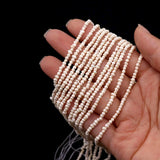 Matte Freshwater Pearl Beads 3-4mm DIY Jewelry Supplies