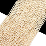 Matte Freshwater Pearl Beads 3-4mm DIY Jewelry Supplies