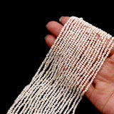 Matte Freshwater Pearl Beads 3-4mm DIY Jewelry Supplies