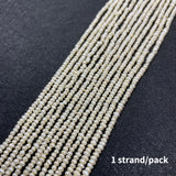 Freshwater Pearls Beads 3mm Mini Round Flat Bead DIY Jewelry Making