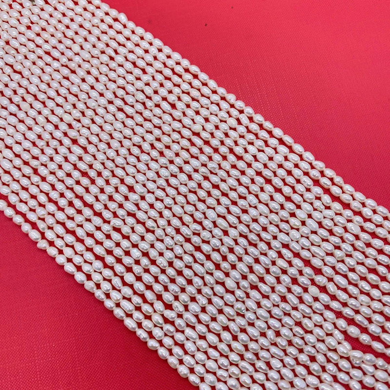 High-Quality Natural Freshwater Pearls Beads for DIY Jewelry Making