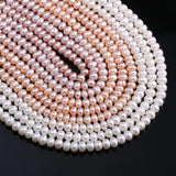 Natural Freshwater Pearls Beads High Punch 5-6 mm