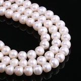 8-9mm Natural Freshwater Pearls Beads for Jewelry Making DIY