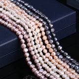 Natural Freshwater Pearls Beads Loose Beaded for Jewelry Making