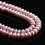 Oblate Shape Freshwater Pearls Beads for Jewelry Making