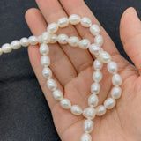 High-quality 2mm 3mm Rice Shaped Pearl Beads for Jewelry Making DIY