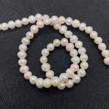 Round Potato Shape 2mm Freshwater Pearls Beads for Jewelry Making