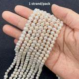 Round Potato Shape 2mm Freshwater Pearls Beads for Jewelry Making