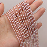 Freshwater Pearls Beads 2.5-3mm Rice Shape Loose Pearl for Jewelry Making