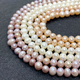 Potato-Shaped Freshwater Pearls Beads DIY Jewelry Necklace Bracelet