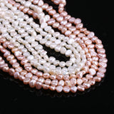 Natural Freshwater Pearls Beads 3mm-4mm Loose Beads for Jewelry Making