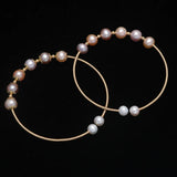 Natural Freshwater Pearls Bracelet 14K Material