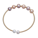 Natural Freshwater Pearls Bracelet 14K Material