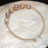 Natural Freshwater Pearls Bracelet 14K Material