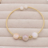 Freshwater Pearl Bracelet with Irregular Shape Charm - Men Women Jewelry