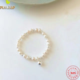 Natural Freshwater Pearls Diy Elastic Rope Bracelet Women Top Femme Accessories