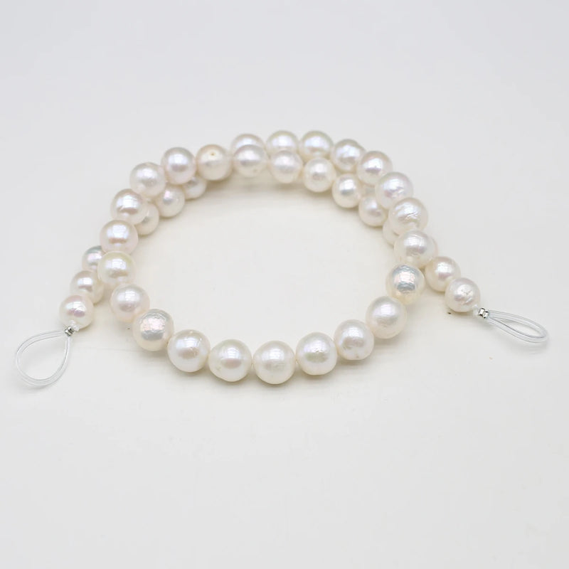Natural Freshwater Pearls Near Round Real Pearls for DIY Charms