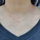 Freshwater Pearls Necklace Chocker Pearl Vintage Collier Minimalism