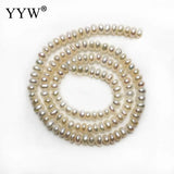 Freshwater Pearl Beads 3-4mm DIY Jewelry Making Rice Cultured Button Pearls