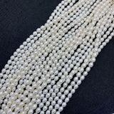 AA Natural Freshwater Pearl Rice Beads for DIY Jewelry Making