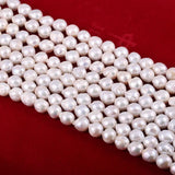 Freshwater Pearls Round Bead 10x11mm DIY Jewelry Making
