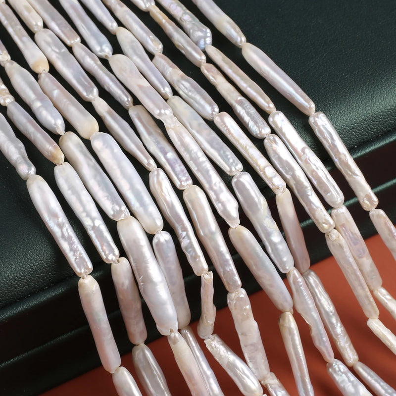 Freshwater Pearls Silvery Irregular Shapes Jewelry Making DIY Accessories