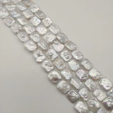 Freshwater Pearls Square Beads for Jewelry Making 14x16mm