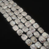 Freshwater Pearls Square Beads for Jewelry Making 14x16mm