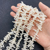 Freshwater Pearls Toothpick Shape Beads DIY Jewelry Making Size 3x10-5x20mm