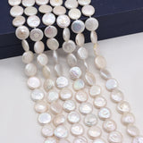 Freshwater Pearls Button Pearl Loose Beads 11-12mm