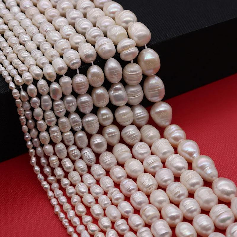 Freshwater Pearls & Thread Beads Fine Jewelry Set